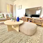 Superbe 6 Couchages - 200m De La - Terrasse - Climatisation 公寓